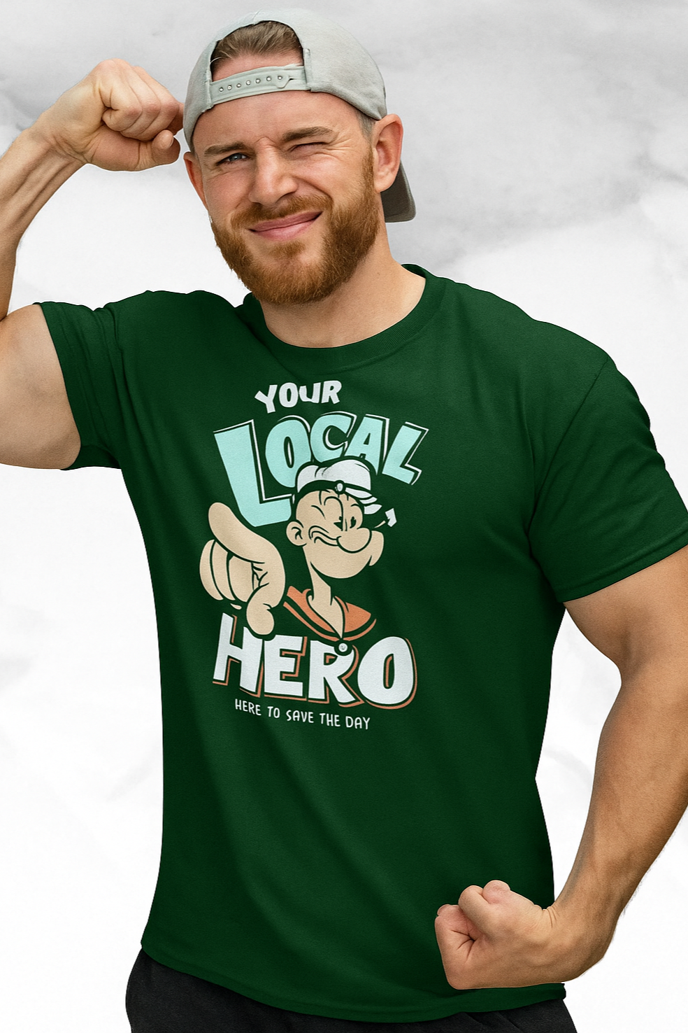 "YOUR LOCAL HERO" (Unisex) T